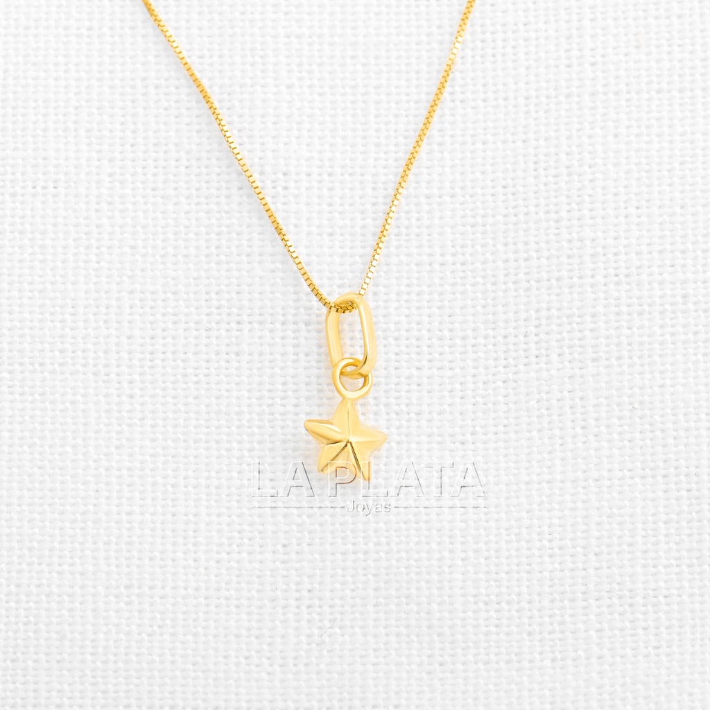 DIJE ESTRELLA EN RELIEVE 