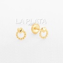 TOPOS CORAZÓN CON CIRCULO TRENZADO