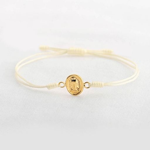 [PH120] PULSERA LA GUADALUPANA PLANA