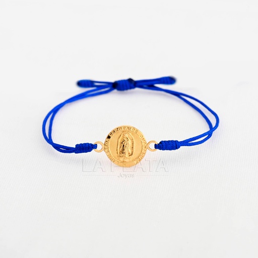 PULSERA LA GUADALUPANA PLANA PESADA