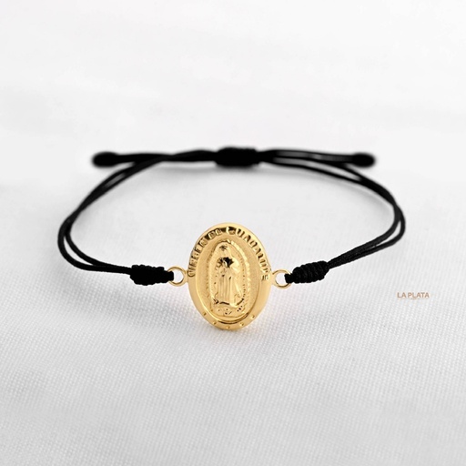 [PH125] PULSERA LA GUADALUPANA SEMI OVALADA