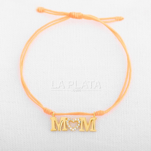 [PH301] PULSERA MOM CON CORAZÓN
