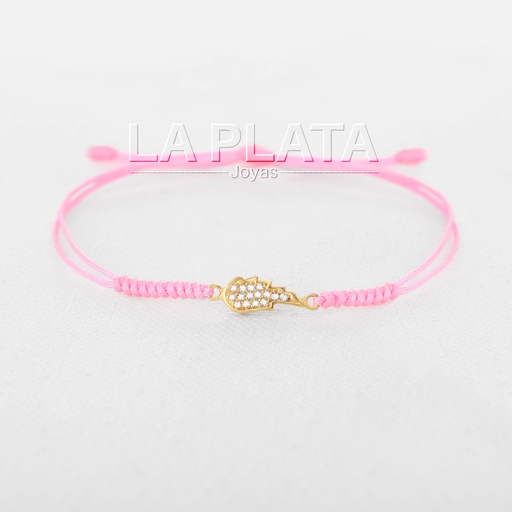 [PH309] PULSERA ALA RELLENA DE CIRCONES