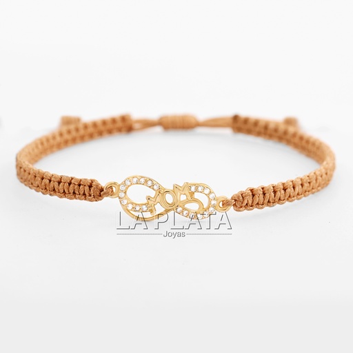 [PH328] PULSERA INFINITO MOM 