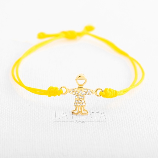 [PH338] PULSERA JOVEN HOMBRE CON OREJITAS