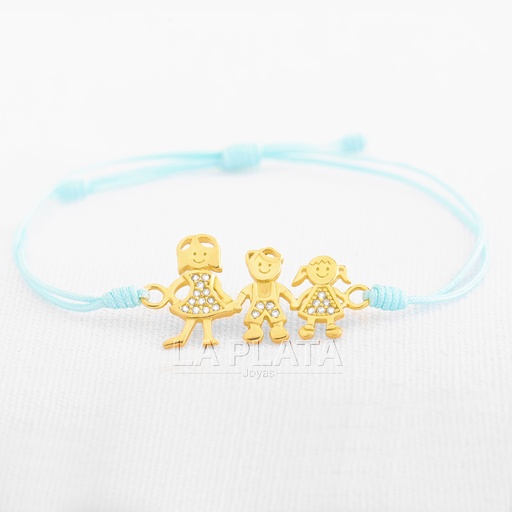 PULSERA MAMA NIÑA Y NIÑO