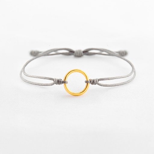 [PH401] PULSERA CÍRCULO PESADO