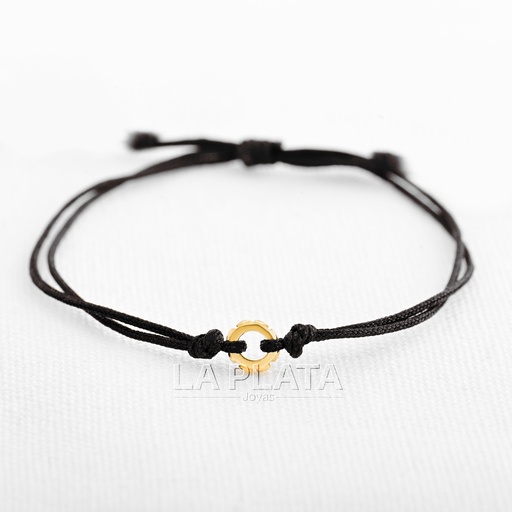 [PH406] PULSERA CIRCULO CON DISEÑO DE CORAZON 