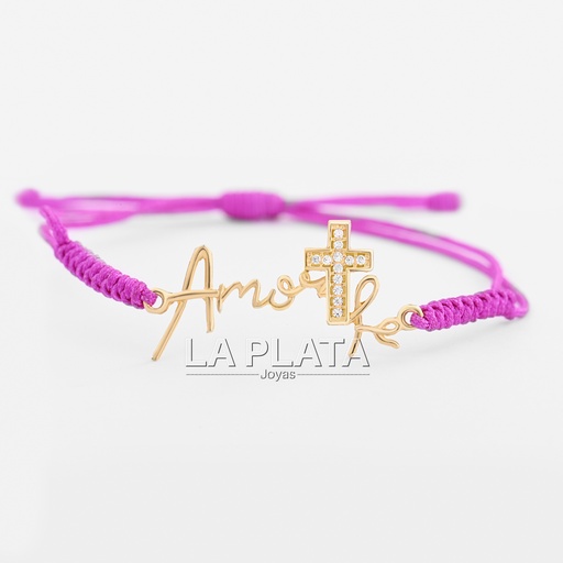 [PH414] PULSERA AMOR Y FE