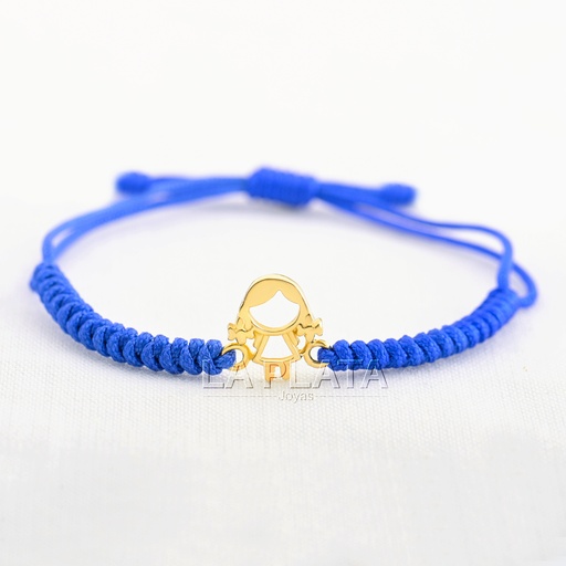 [PH433] PULSERA NIÑA HUECA 
