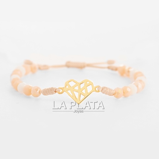 [PH475] PULSERA CORAZON CON DISEÑO