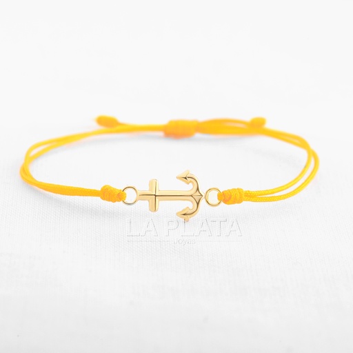 [PH487] PULSERA ANCLA 2 OREJITAS