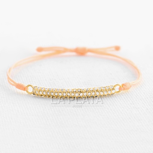 [PH541] PULSERA DE BARRA CIRCONADA