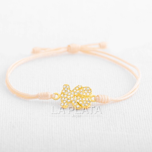 [PH620] PULSERA OSO CIRCONADO 