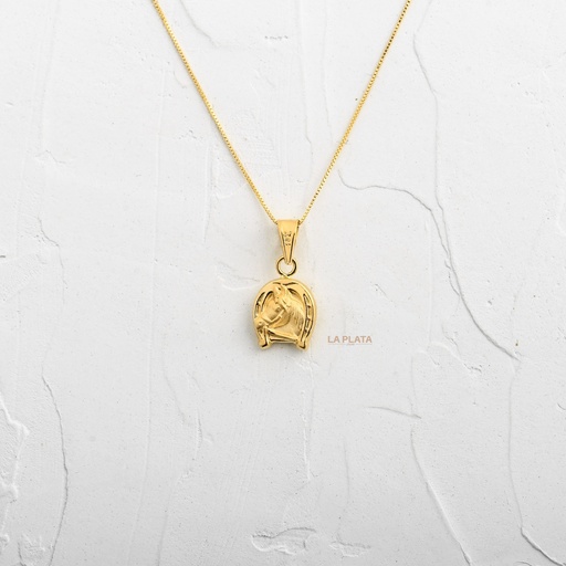 [DN01] DIJE ROSTRO DE CABALLO CON HERRADURA