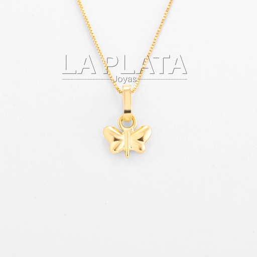 [DN38] DIJE MARIPOSA LISO 