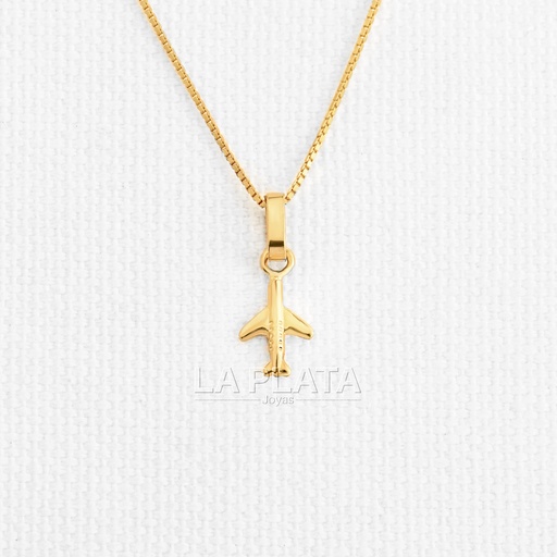 [DN132] DIJE AVION LISO PEQUEÑO