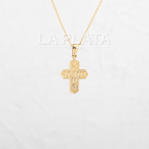 [DN223] DIJE CRUZ CON LETRA