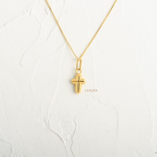 [DN231] DIJE CRUZ SOBREMARCADA