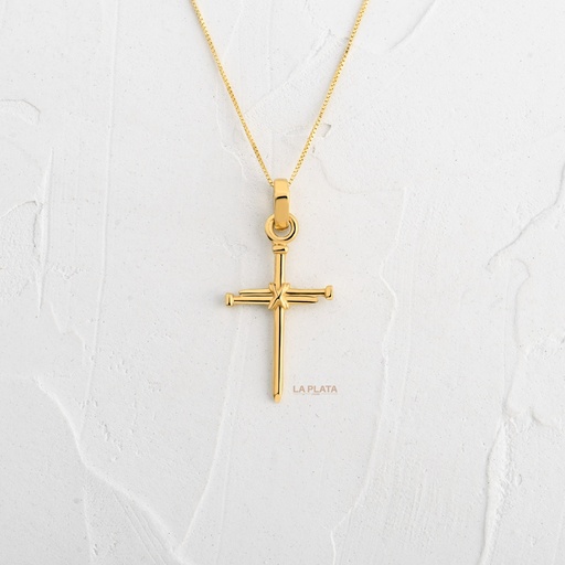 [DN238] DIJE CRUZ CLAVO PEQUEÑO 