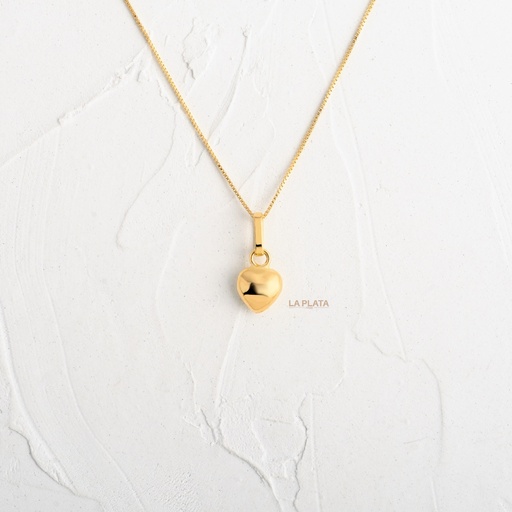 [DN285] DIJE CORAZON LISO PQUEÑO