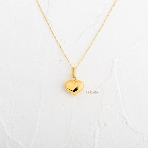 [DN286] DIJE CORAZÓN LISO GRANDE