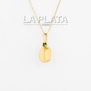 DIJE GRANO DE CAFÉ PLANO 