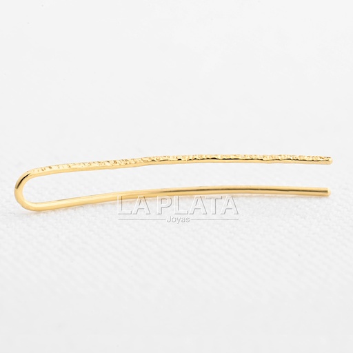 [PIR15] PIERCING BARRA CURBA RANURADA