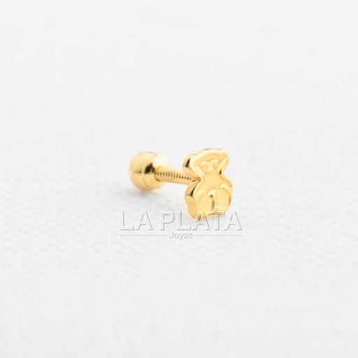 [PIR36] PIERCING OSO  CON TUERCA