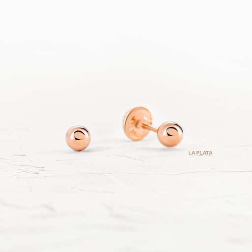 TOPOS BALINES ORO ROSA