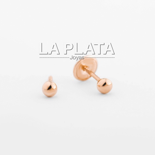 TOPOS BALINES ORO ROSA