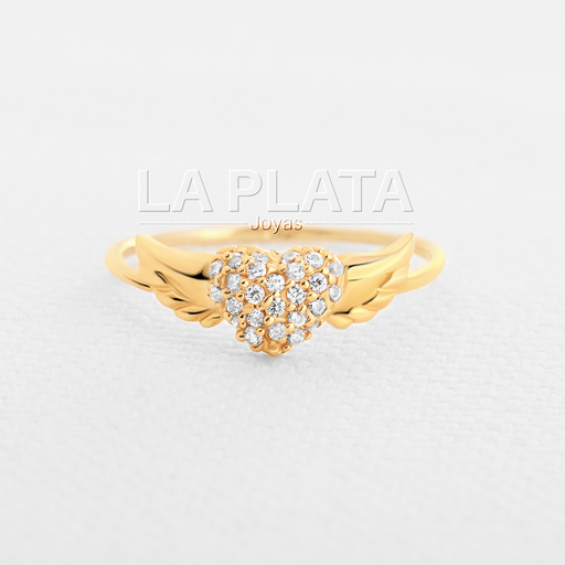 [AN43] ANILLO CORAZON ALA 