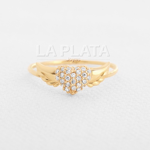 [AN43] ANILLO CORAZON ALA 