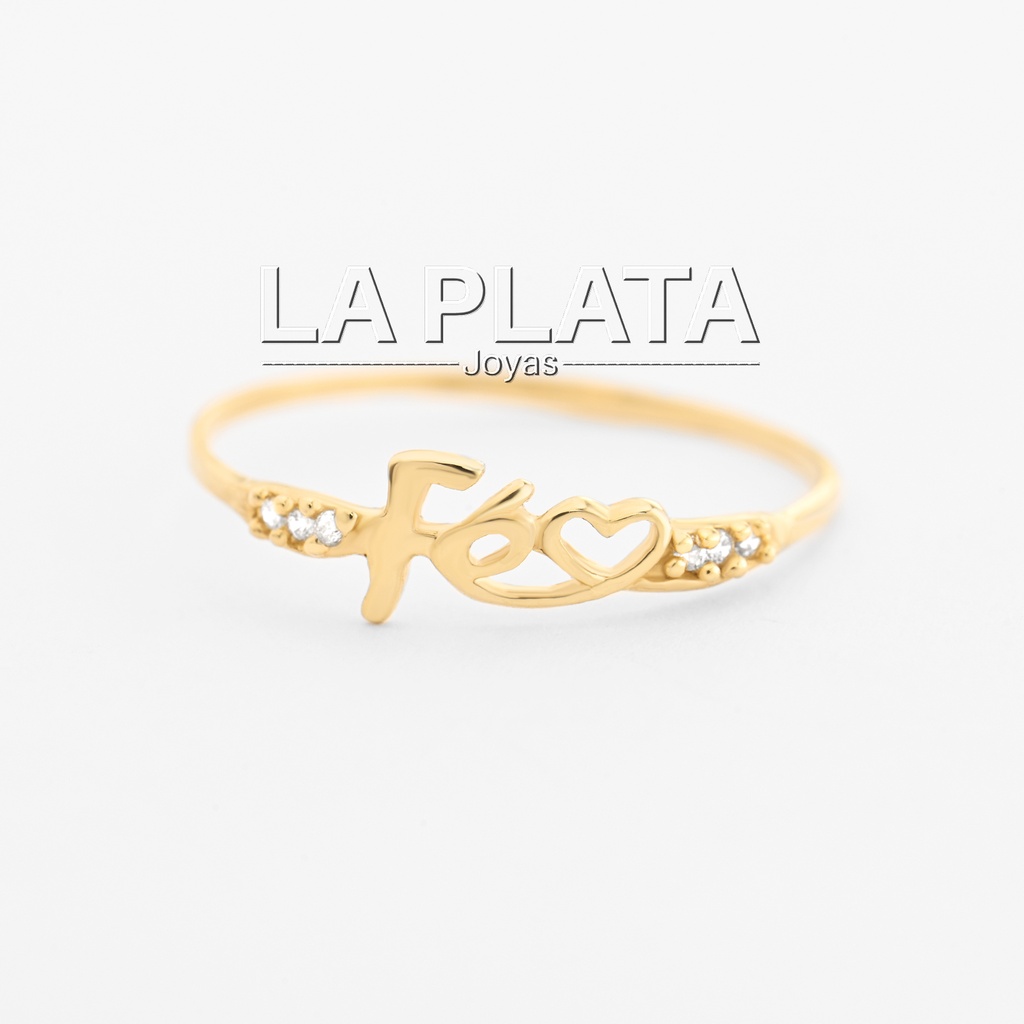 ANILLO FE CON CORAZON