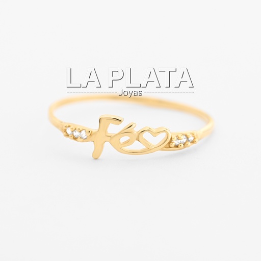 ANILLO FE CON CORAZON