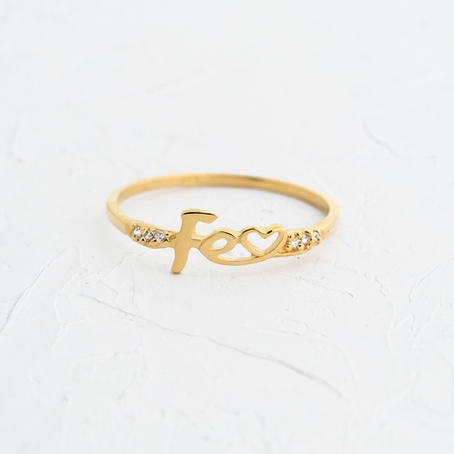 ANILLO FE SIN TILDE Y CON CIRCÓN