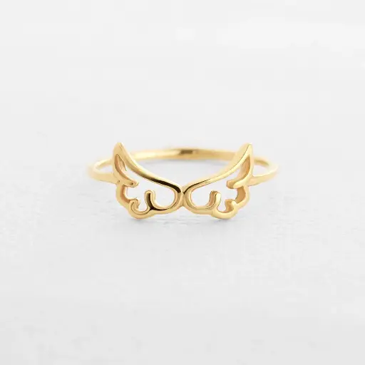 ANILLO ALAS LISAS PLANA