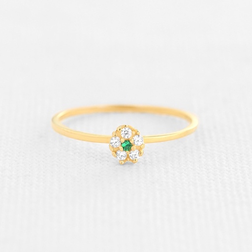 ANILLO FLOR CIRCÓN
