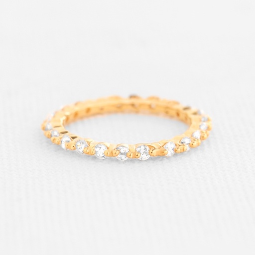 ANILLO ETERNO CIRCONADO 