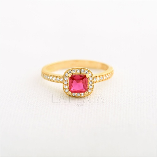 ANILLO CIRCON CUADRADO GRANDE