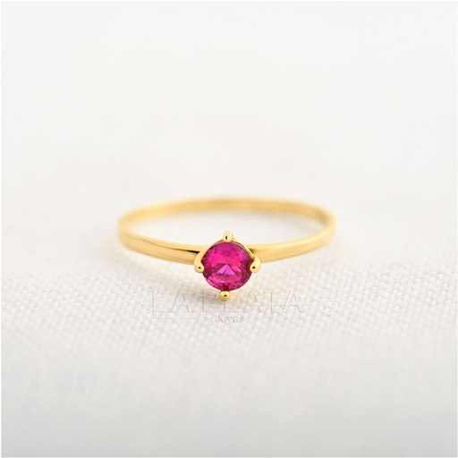 [AN212] ANILLO REDONDO CON CIRCÓN