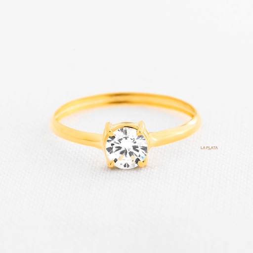 ANILLO SOLITARIO PLANO SIX 
