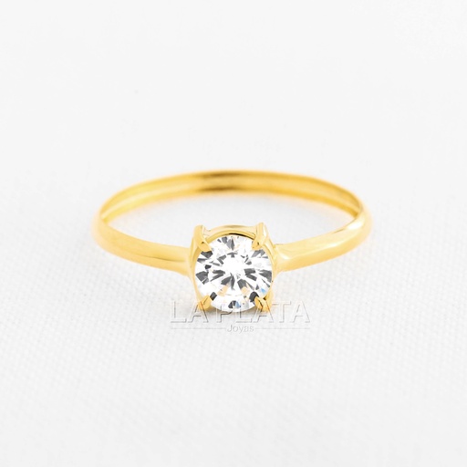 ANILLO SOLITARIO PLANO SIX 