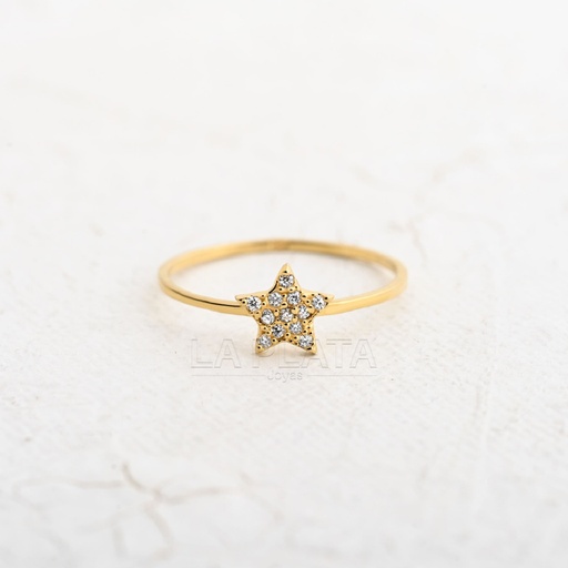 ANILLO ESTRELLA CIRCONADAS