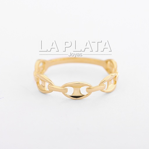 ANILLO ESLABON PLANO