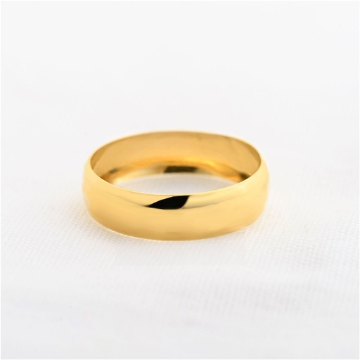 ARGOLLA DE MATRIMONIO LISO 