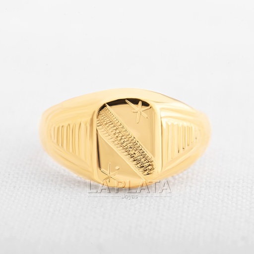 ANILLO HOMBRE  LISO  RAYA EN EL MEDIO