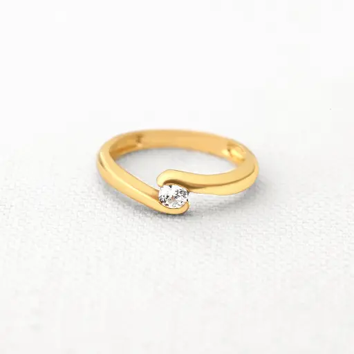 [AN396] ANILLO 2 CAMINOS LISOS