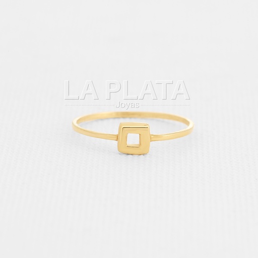[AN435] ANILLO CUADRO