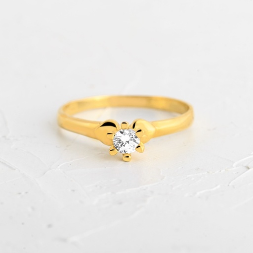 [AN465] ANILLO CASTILLO DE CORAZÓN 
